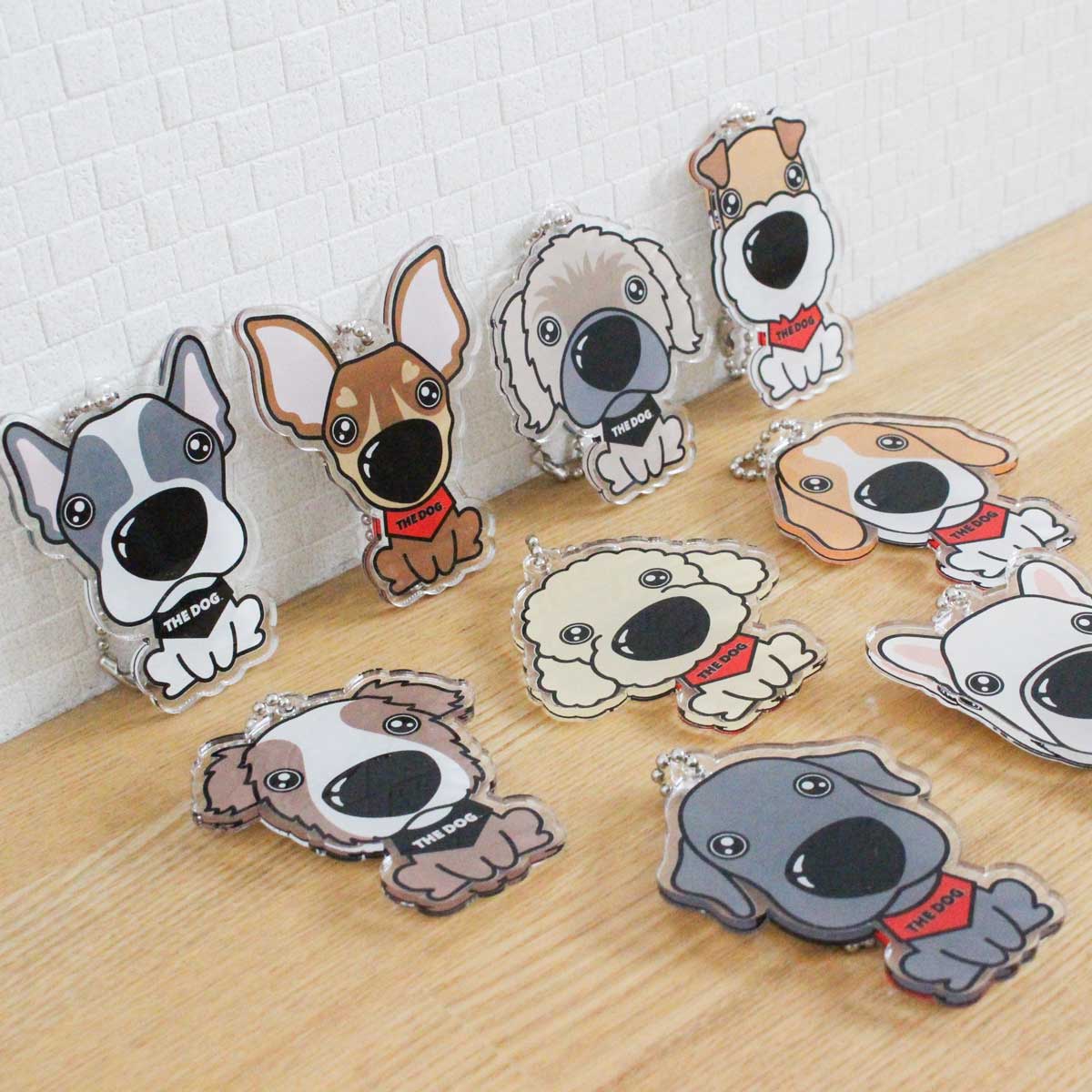 THE DOG × ThreeB キーホルダー ダックスフンド