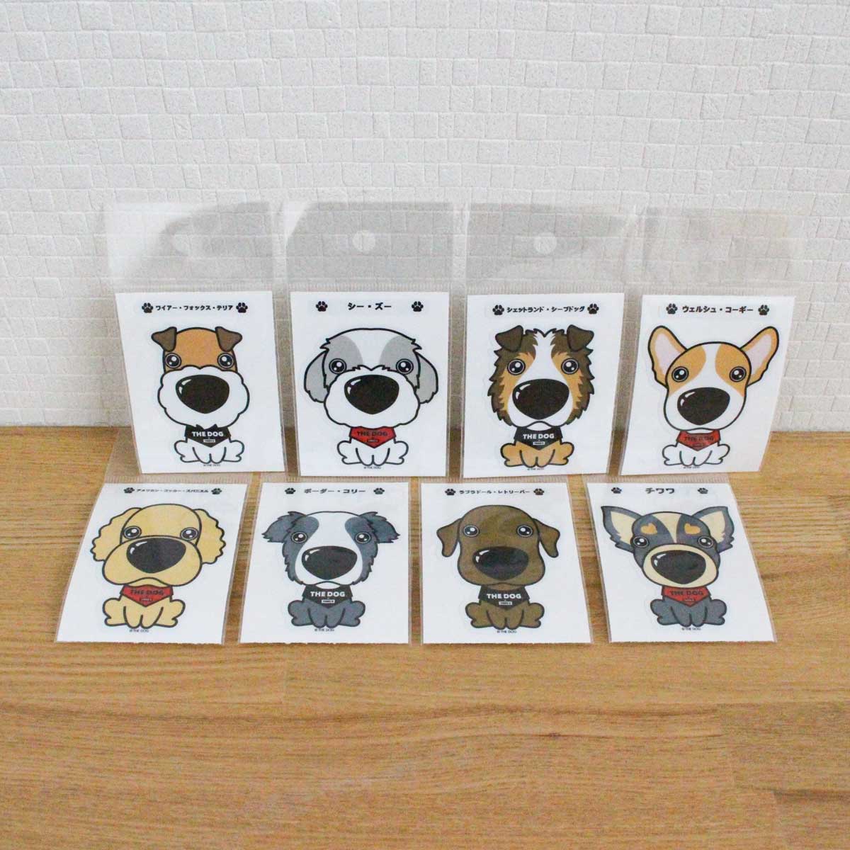 THE DOG × ThreeB ステッカー マルチーズ – THE DOG STORE
