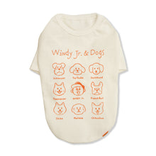 Load image into Gallery viewer, THE DOG × UNIVERSAL OVERALL DOG ​​T -shirt (white)
