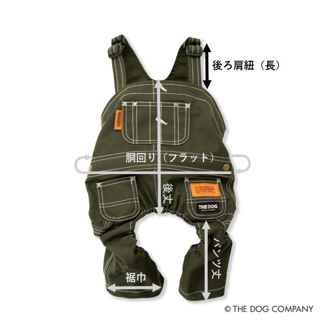 THE DOG × UNIVERSAL OVERALL フレンチ・ブルドッグオーバーオール