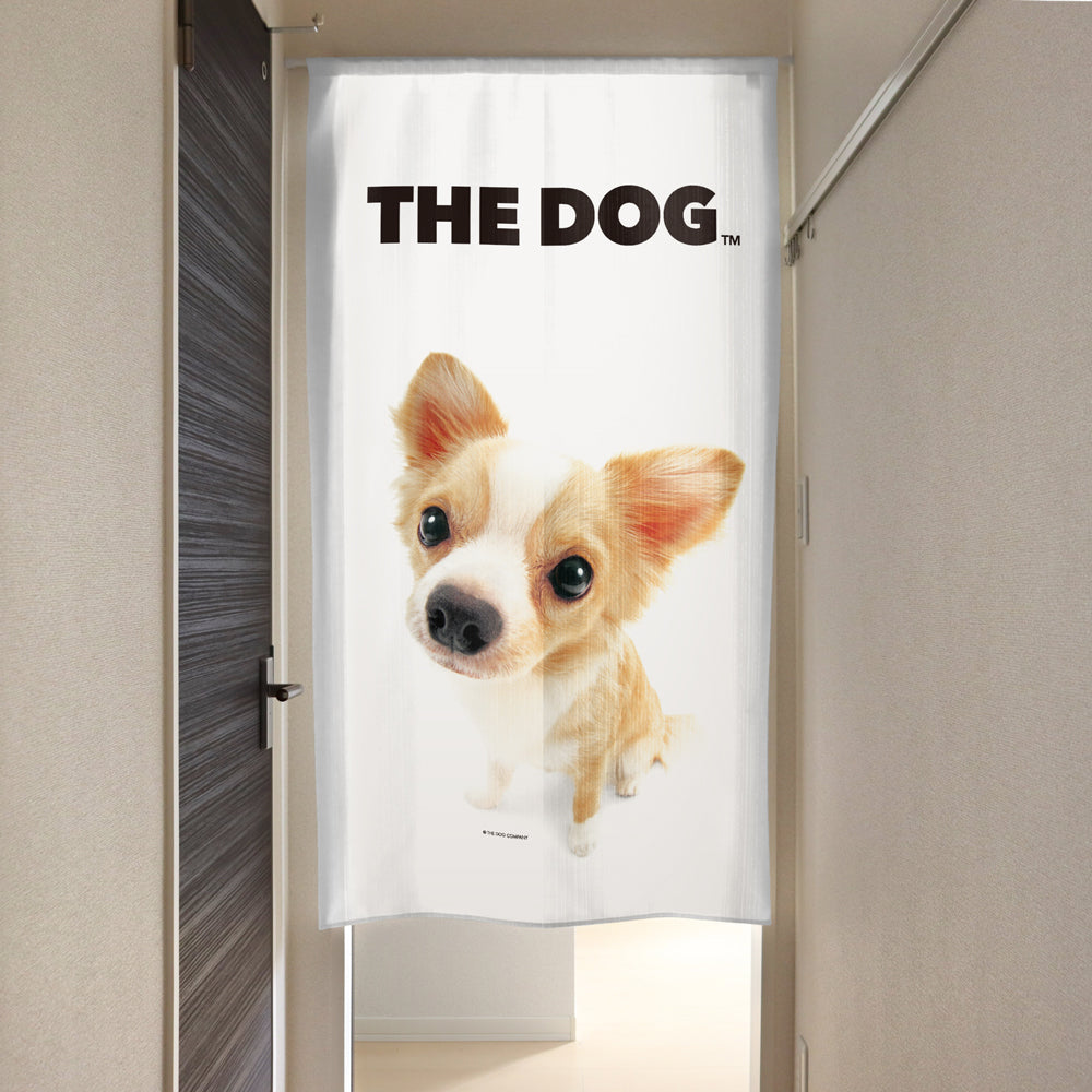 のれん THE DOG チワワ（フォーン＆ホワイト 150cm丈） – THE