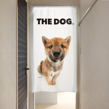 画像をギャラリービューアに読み込む, のれん THE DOG 柴犬（赤2  150cm丈)
