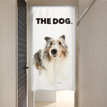 画像をギャラリービューアに読み込む, のれん THE DOG シェットランド・シープドッグ（ブルーマール 150cm丈）
