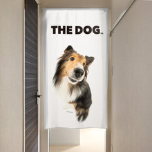 画像をギャラリービューアに読み込む, のれん THE DOG シェットランド・シープドッグ（セーブル 150cm丈）
