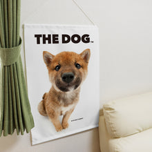 画像をギャラリービューアに読み込む, タペストリー THE DOG 柴犬
