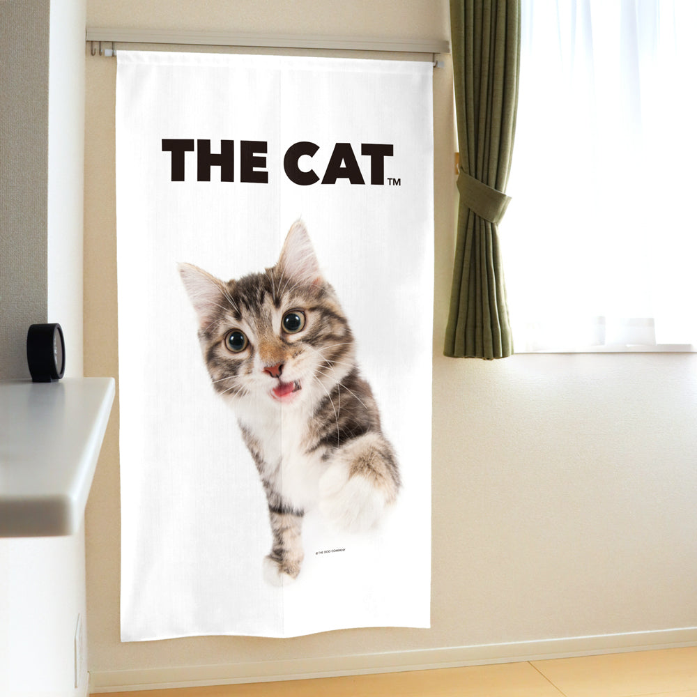 のれん THE CAT ノルウェージャンフォレストキャット（ブラウンタビー