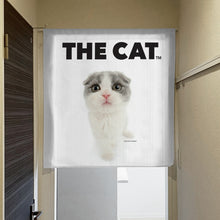 Load image into Gallery viewer, のれん THE CAT スコティッシュフォールド（90cm丈）
