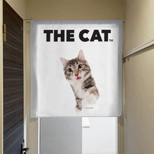 Load image into Gallery viewer, のれん THE CAT ノルウェージャンフォレストキャット（90cm丈）
