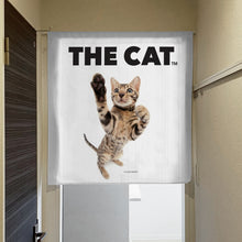 画像をギャラリービューアに読み込む, のれん THE CAT ベンガル（90cm丈）
