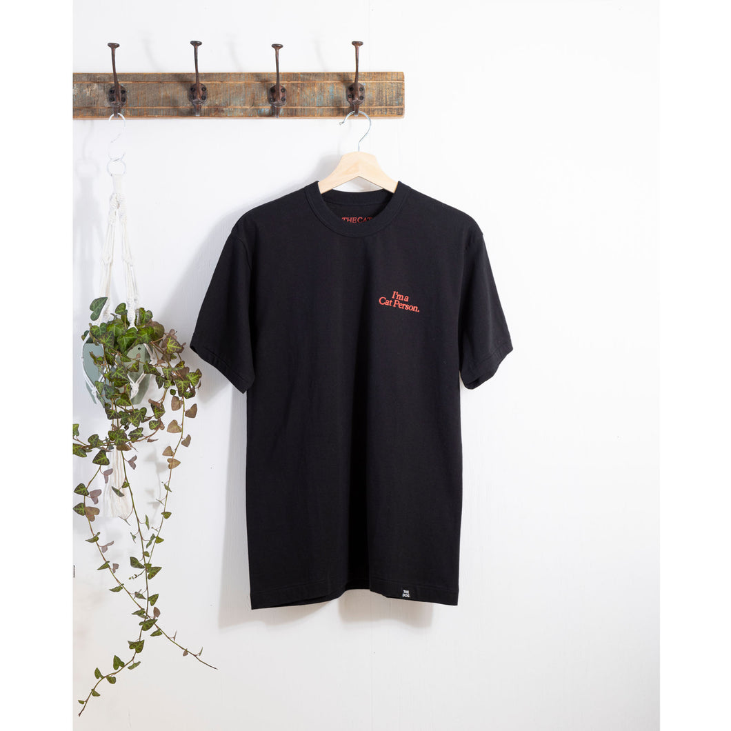 The CAT × Shogo Sekine Original T-shirt (Black)