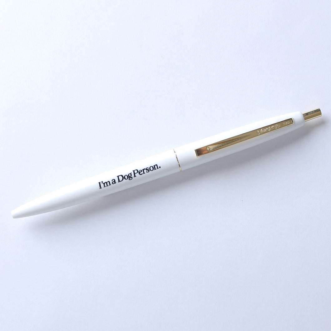 THE DOG x SHOGO SEKINE BIC ballpoint pen (white)