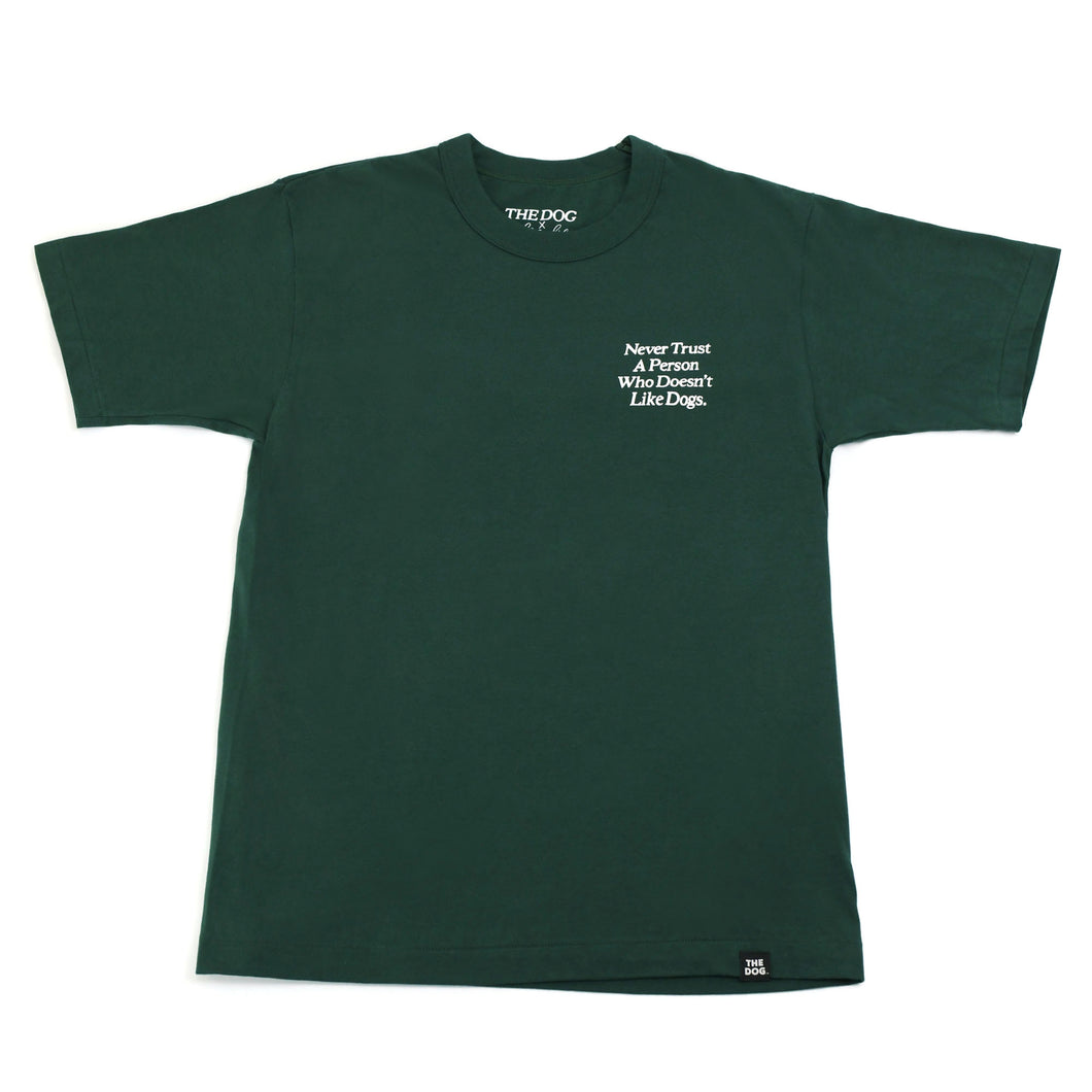 THE DOG × SHOGO SEKINE Original T -shirt (green)