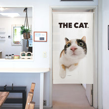 画像をギャラリービューアに読み込む, のれん THE CAT ミックス4（150cm丈）
