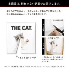 Load image into Gallery viewer, のれん THE CAT エキゾチックショートヘア（90cm丈）
